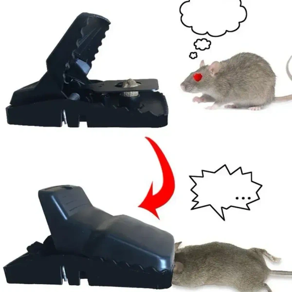 MOUSE TRAP MACHINE, Reusable Plastic Portable Rat/Mice/Mouse Trap(1240)