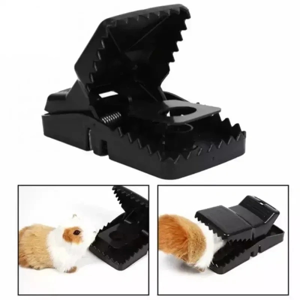 MOUSE TRAP MACHINE, Reusable Plastic Portable Rat/Mice/Mouse Trap(1240)