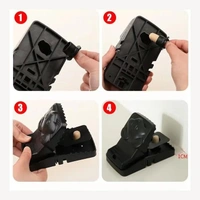 MOUSE TRAP MACHINE, Reusable Plastic Portable Rat/Mice/Mouse Trap(1240)