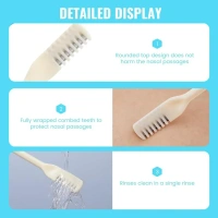 3PCS NOSE REMOVAL - "Nose Hair Remover Razor Kit  Precision Trimming Blade for Painless Grooming" (1992) - Pack of 3