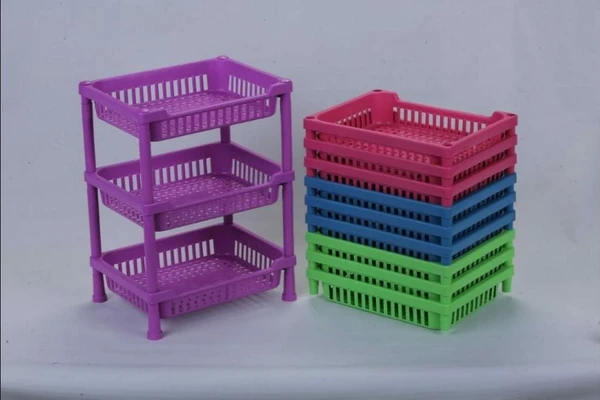 3 LAYER PLASTIC RACK