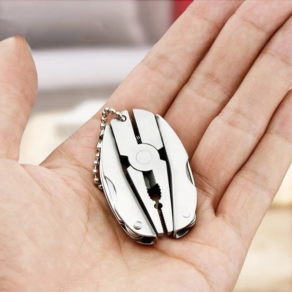 MINI FOLDING PILLER. Portable Multi Tool Folding Plier | Outdoor Survival Pocket Knife, Screwdriver, Cutter & Opener(2560)
