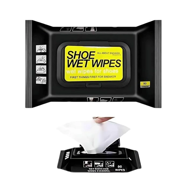 SHOE CLEANING WIPES, Shoe Cleaning Wipes – Instant Shine & Stain Removal On-the-Go (1427)