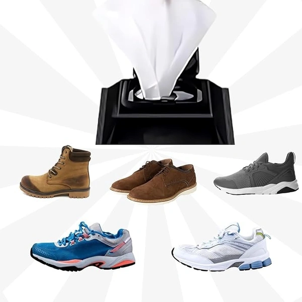 SHOE CLEANING WIPES, Shoe Cleaning Wipes – Instant Shine & Stain Removal On-the-Go (1427)