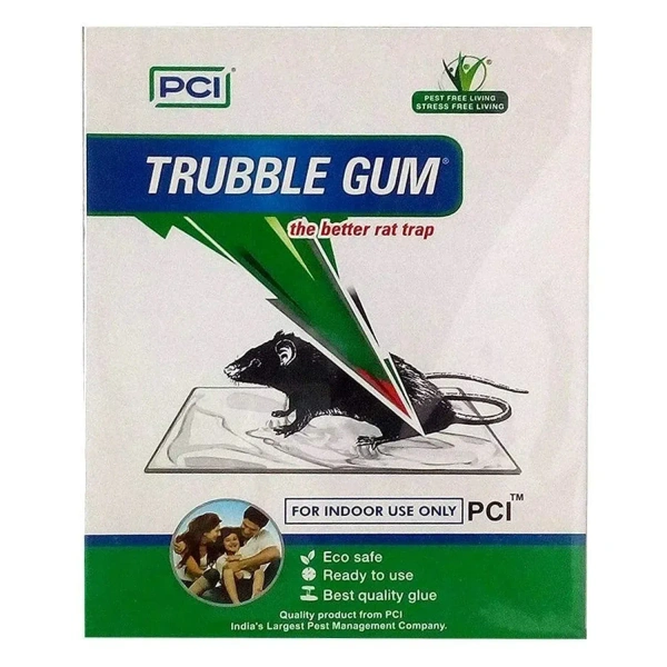 Trubble Gem "PCI Mouse Glue Pad - Strong, Non-Toxic Pest Control Solution" (1984)