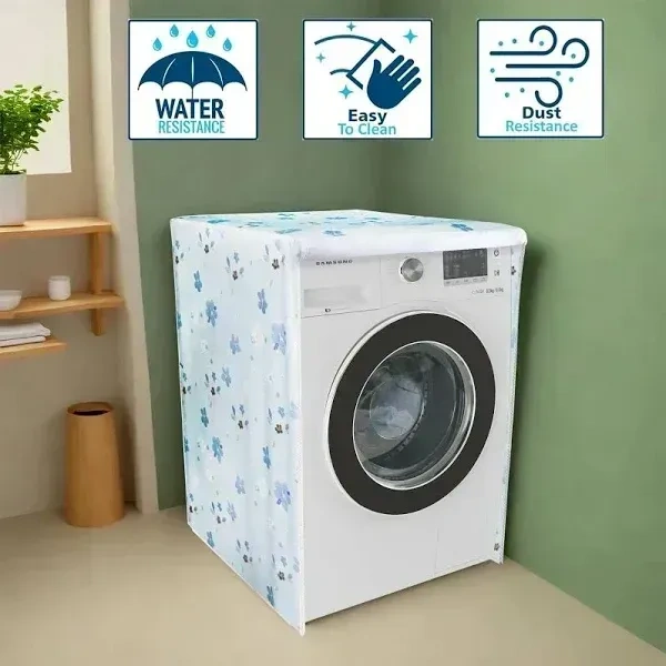 WATERPROOF WASHING COVER - "Front Load Washing Machine Waterproof Cover  Durable & Protective"  (1283T) - Front