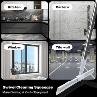 SILICON LONG WIPER SILICON RUBBER ADJUSTABLE ALL IN ONE WIPER FOR HOME AND GLASS  (2055)