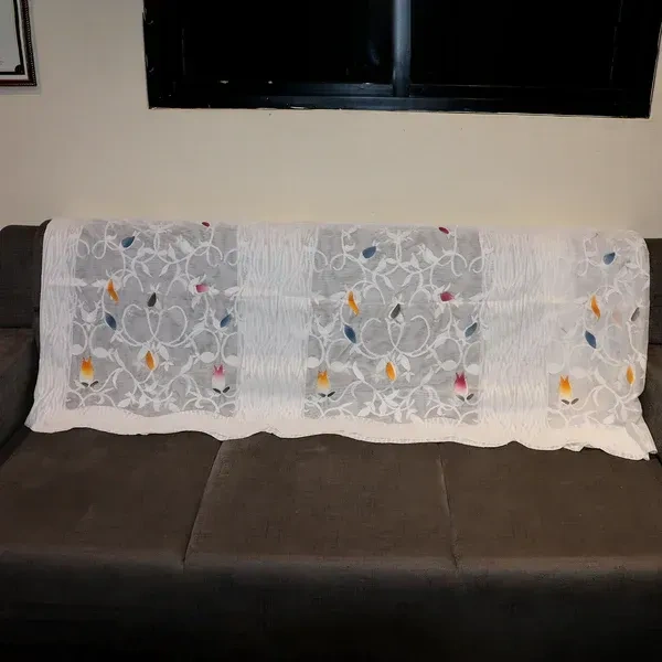 SOFA COVER 142*30 INCH, Sofa Back/Seat Runner Protector (1 Pc, 142x30 Inch) – Soft Washable Sofa Cover for Living Room | Anti-Slip Furniture Protector Mat(2724)