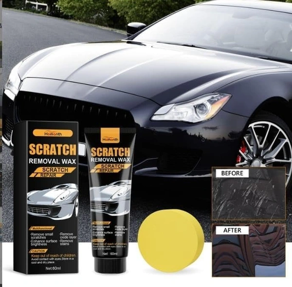 SCRATCH REMOVAL WAX - Restore Shine & Remove Car Scratches" (2008)