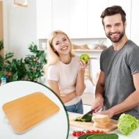 WOODEN CHOPPING BOARD, Wooden Chopping Board – Durable, Knife-Friendly & Multipurpose (2127)