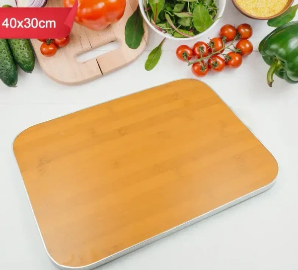 WOODEN CHOPPING BOARD, Wooden Chopping Board – Durable, Knife-Friendly & Multipurpose (2127)