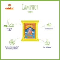 Ambika Pure Karpooram (Camphor) - 50 Square Tablets