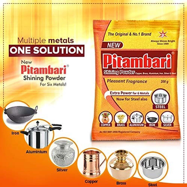 Pitambari Shining Powder - 150 Gm - 