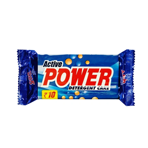 Power Soaps Active Power Detergent Cake (Blue Soap) - Rs. 10 - 150 Gm