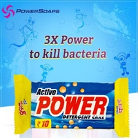 Power Soaps Active Power Detergent Cake (White Soap) - Rs. 10 - 150 Gm