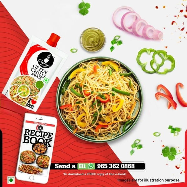 Ching's Secret Green Chilli Sauce - 90 ml (Pouch)