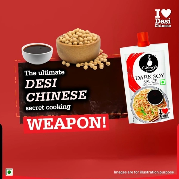Ching's Secret Dark Soy Sauce - 90 ml (Pouch)