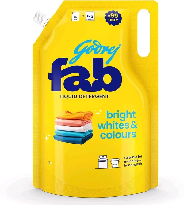 Godrej Fab Liquid Detergent - 1 Litre