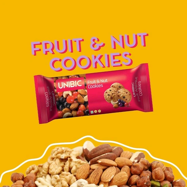 Unibic Fruit & Nut Cookies - 75gm