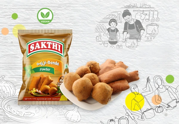 Sakthi Masala Sakthi Bajji - Bonda Powder Mix - 200 gm (Pack Of 3)