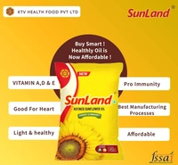 Sunland Refined Sunflower Oil - 1 Litre (Pouch)