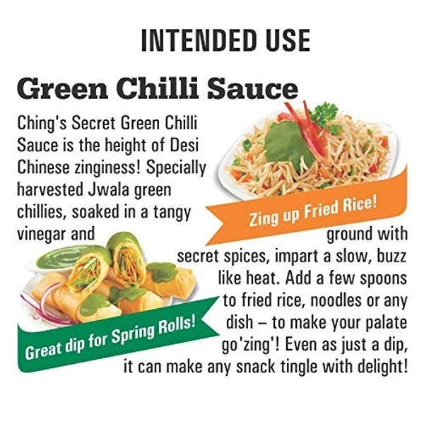 Ching's Secret Green Chilli Sauce - 90 ml (Pouch)