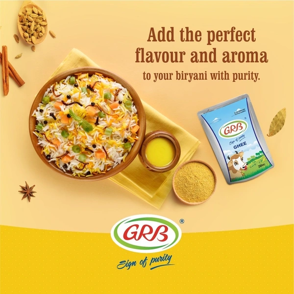 GRB Pure Cow Ghee (Jar) - 100 ml