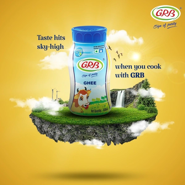 GRB Pure Cow Ghee (Jar) - 100 ml