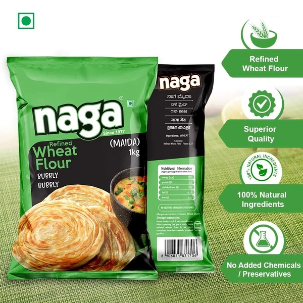 Naga Maida (Refined Wheat Flour) - 1 Kg