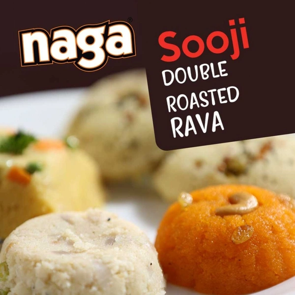 Naga Rava (Sooji Double Roasted) - 1 Kg