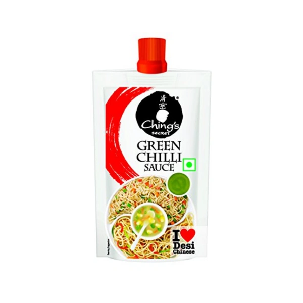 Ching's Secret Green Chilli Sauce - 90 ml (Pouch)
