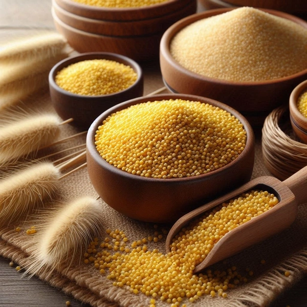 Roja Unpolished Foxtail Millet ( Thinai - தினை அரிசி ) - 500 Gm