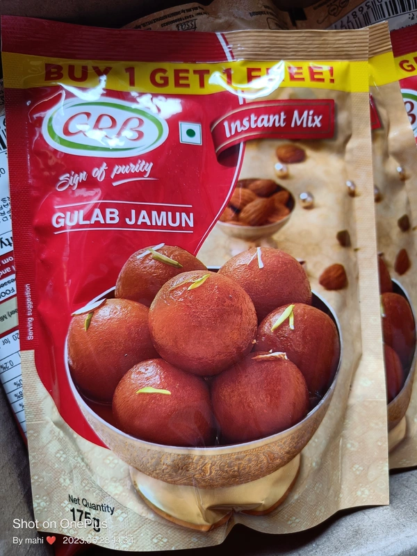 Buy 1 get 1 Free Offer GRB Gulab Jamun 2pck 125