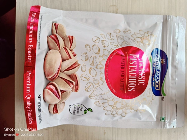 CLASSIC PISTACHIOS / ROASTED AND SALTED PISTA