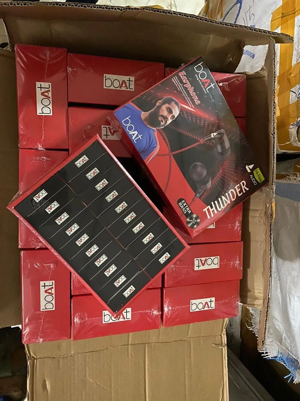Boat Headphones  - Red