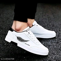 Modern Fashionable Men Casual Shoes* - White, 6