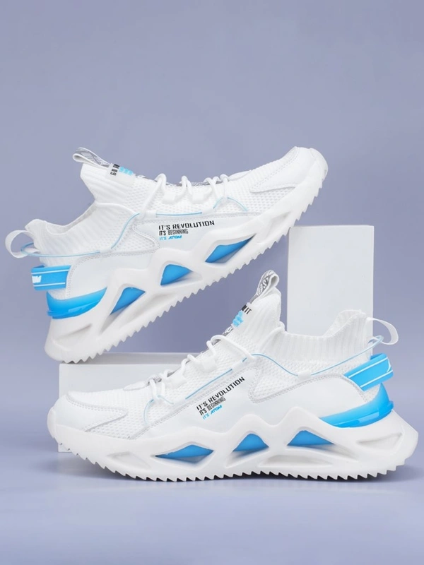 Atom Men White Casual Shoes - White, 7