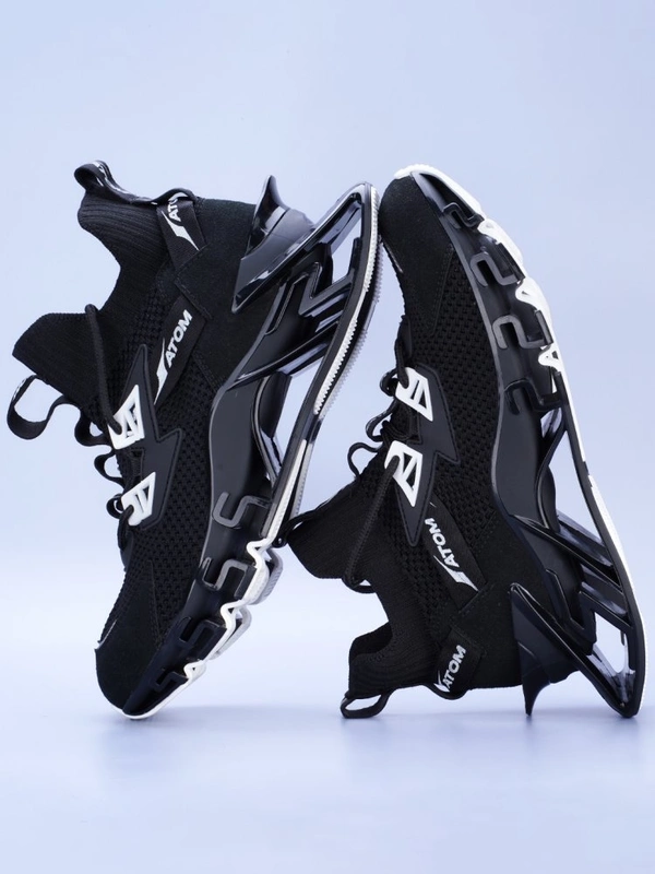 Atom Spring Edge Alpha 2 Black Sneakers  - Black, 6