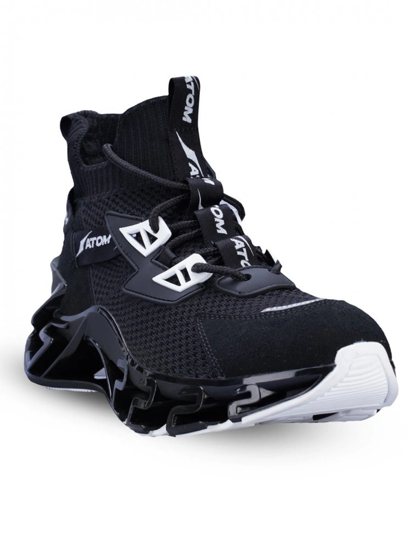 Atom Spring Edge Alpha 2 Black Sneakers  - Black, 6