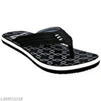 Cozy wear Flip Flops For Men - Black, 9