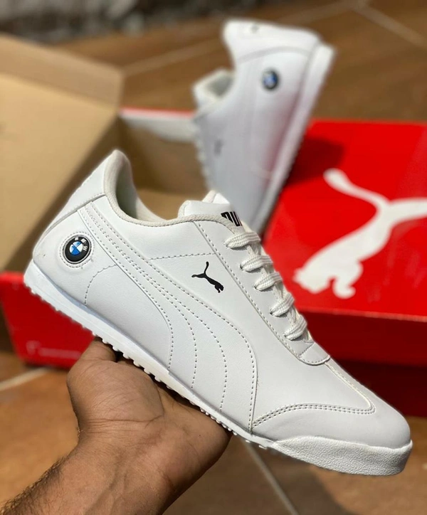 Puma Shoes (First Copy) - 8, White