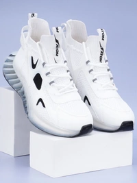 Atom Speed Rider White Sneakers  - White, 7