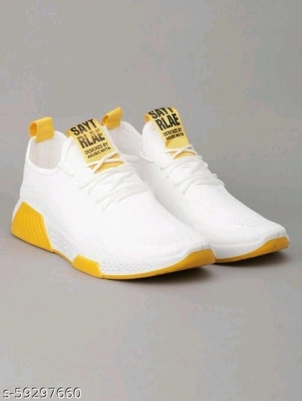 Attractive Men Sneakers - 7, Yellow