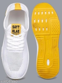 Attractive Men Sneakers - 7, Yellow