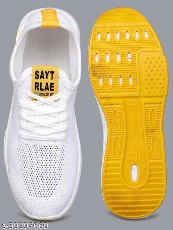 Attractive Men Sneakers - 7, Yellow