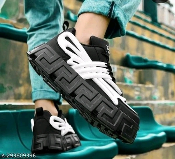 Attractive Men Sneakers - Black, 8