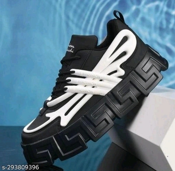 Attractive Men Sneakers - Black, 10