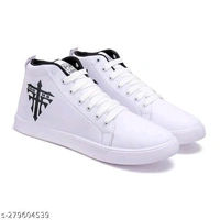 Latest Fashionable Men Casual Shoes* - White, 9