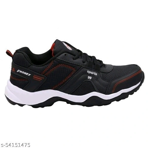 Unique Fashionable Men Sports - Black, 6