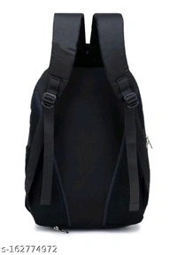 Stylish school/college Backpack for Boys/girl'sMaterial: PolyesterNet Quantity (N): 1STYLISH SCHOOL BACKPACK FOR BOYS & GIRL'S. This backpack is made to used for boys, girls, men, women and kids. This bag is very good for boys and girls. Laptop school Backpack comes with multiple organized compartment That make it perfect for your  - Black, Free Size